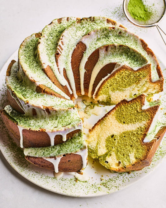 Matcha Lemon Pound Cake - Genuine Tea