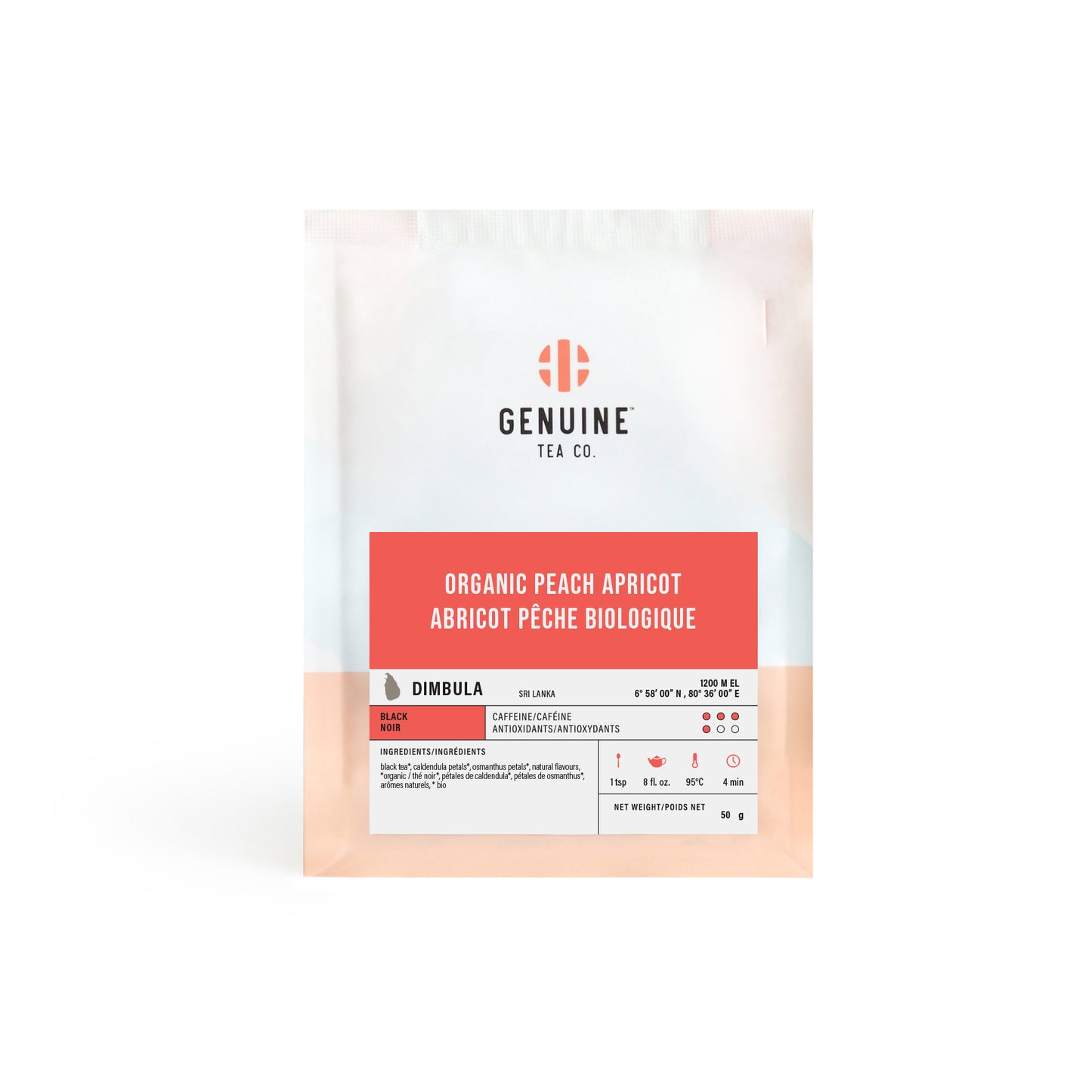 Organic Peach Apricot Looseleaf Tea Toronto Canada