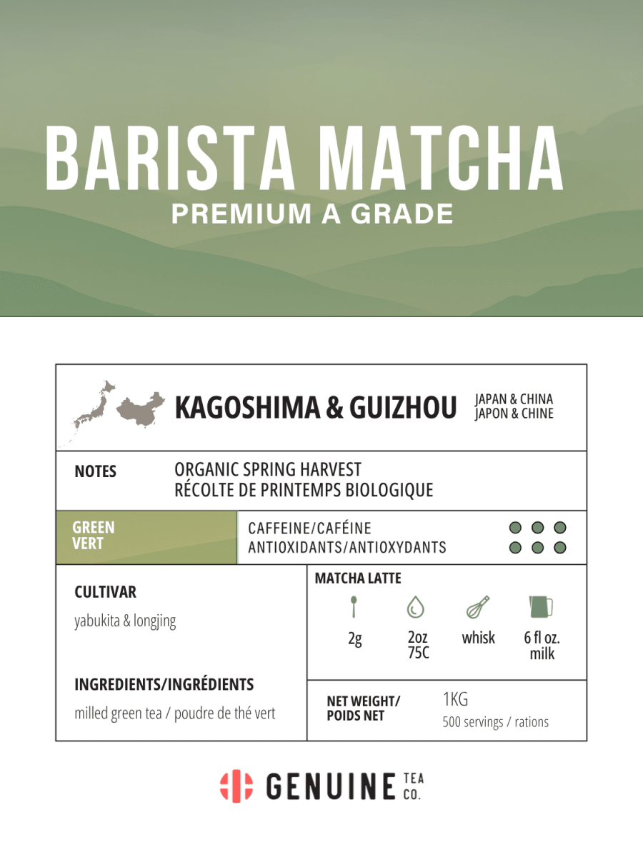 Barista Matcha - Genuine Tea