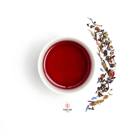Blueberry White Peony - White Tea - Genuine Tea
