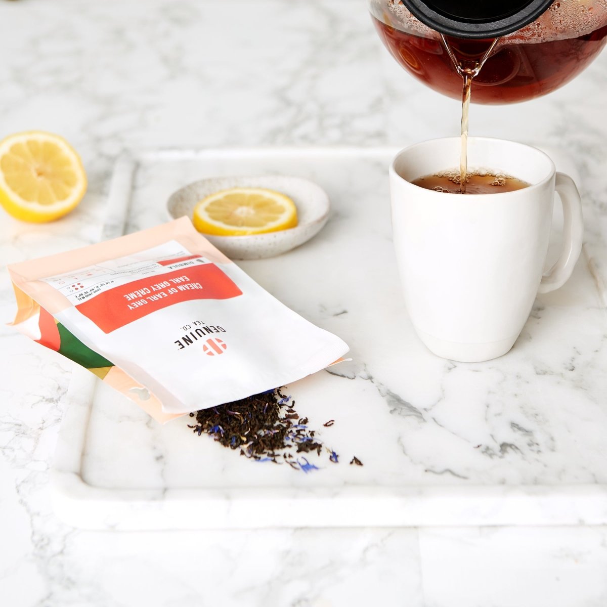 Cream of Earl Grey - Black Tea - Genuine Tea