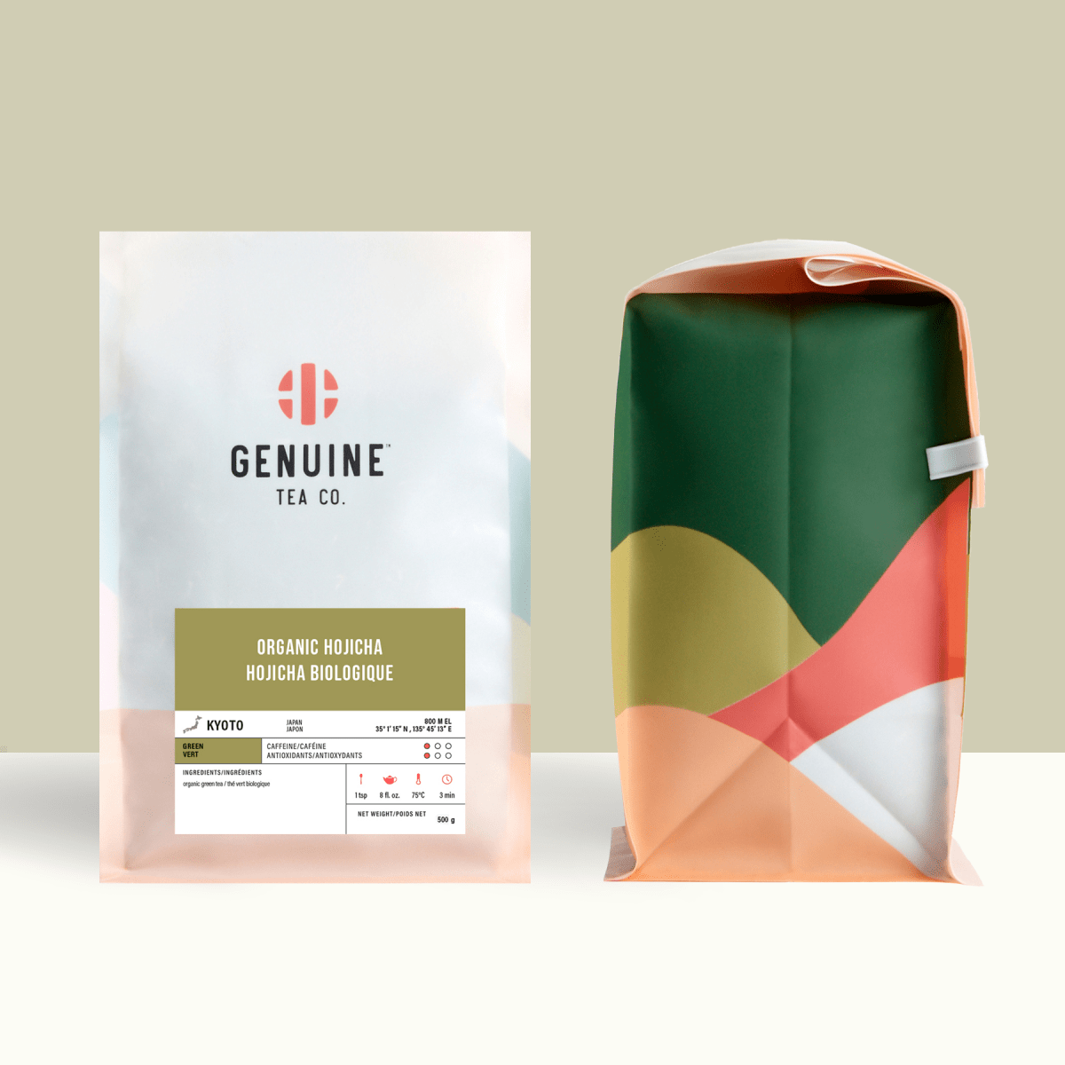 Organic Hojicha - Green Tea - Genuine Tea
