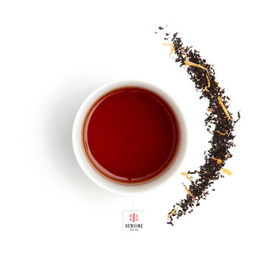 Organic Peach Apricot - Black Tea - Genuine Tea
