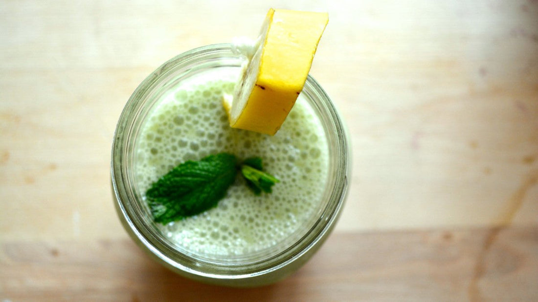 Matcha Banana Coconut Smoothie - Genuine Tea