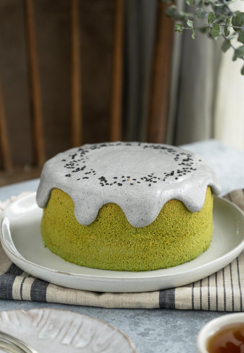 Matcha Chiffon Cake - Genuine Tea