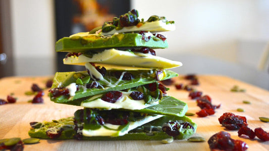 Matcha White Chocolate Coconut Bark - Genuine Tea