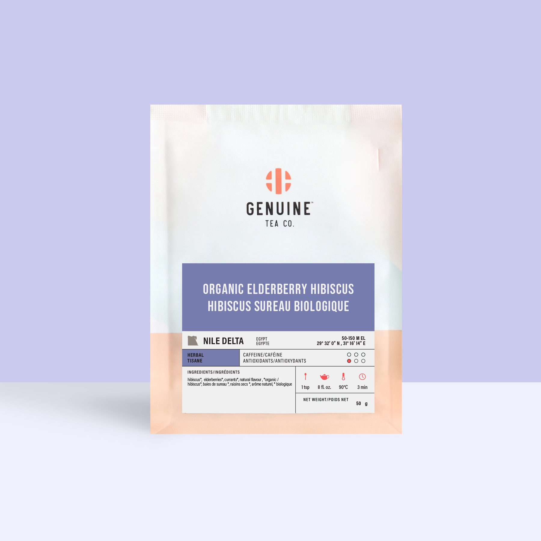 Organic Elderberry Hibiscus - Herbal Tea