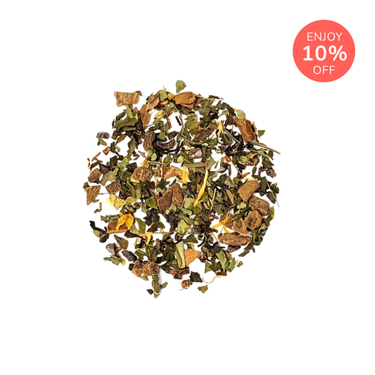 Genuine Tea Loose Leaf Moringa Chocolate Mint