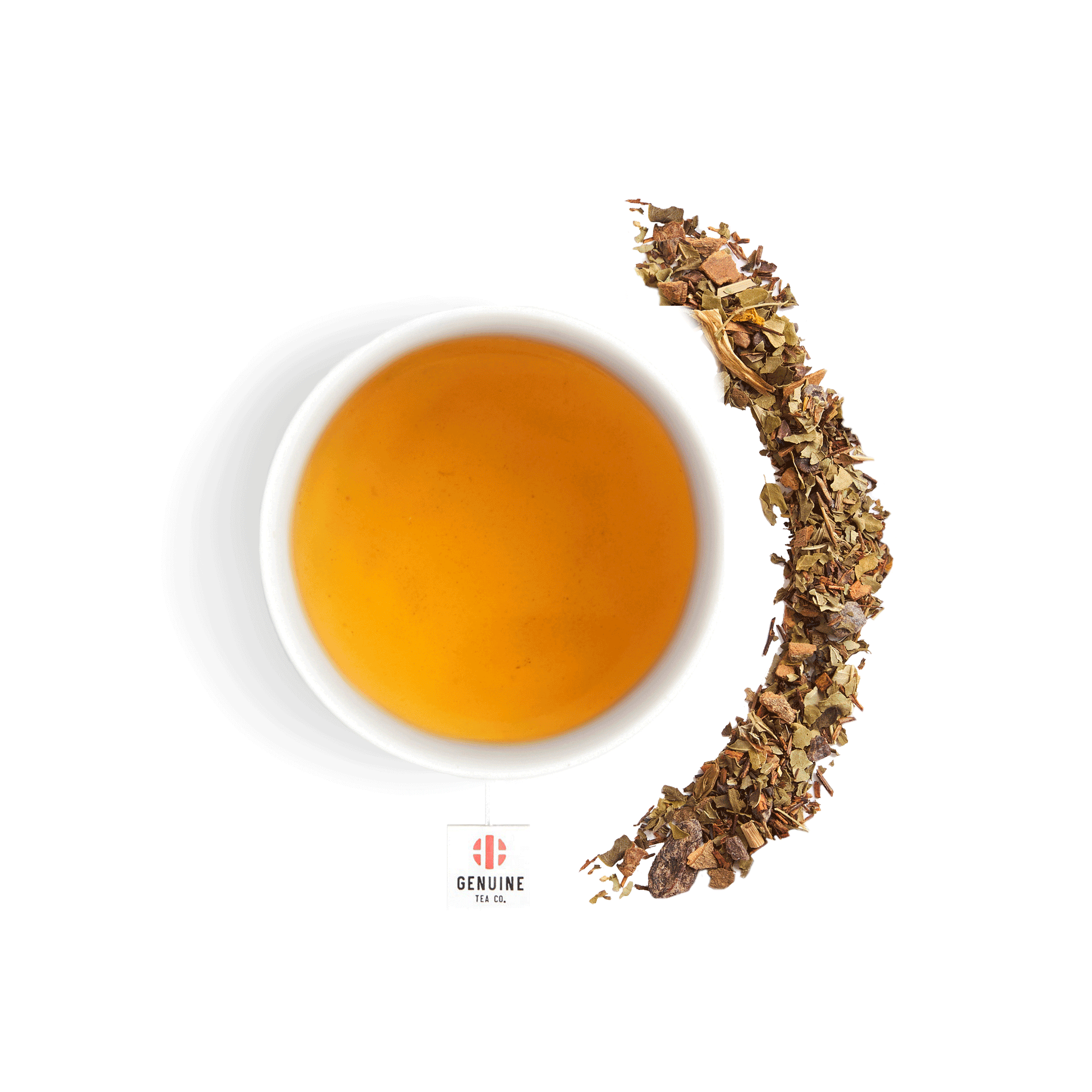 Moringa Chocolate Mint - Herbal Tea - Genuine Tea