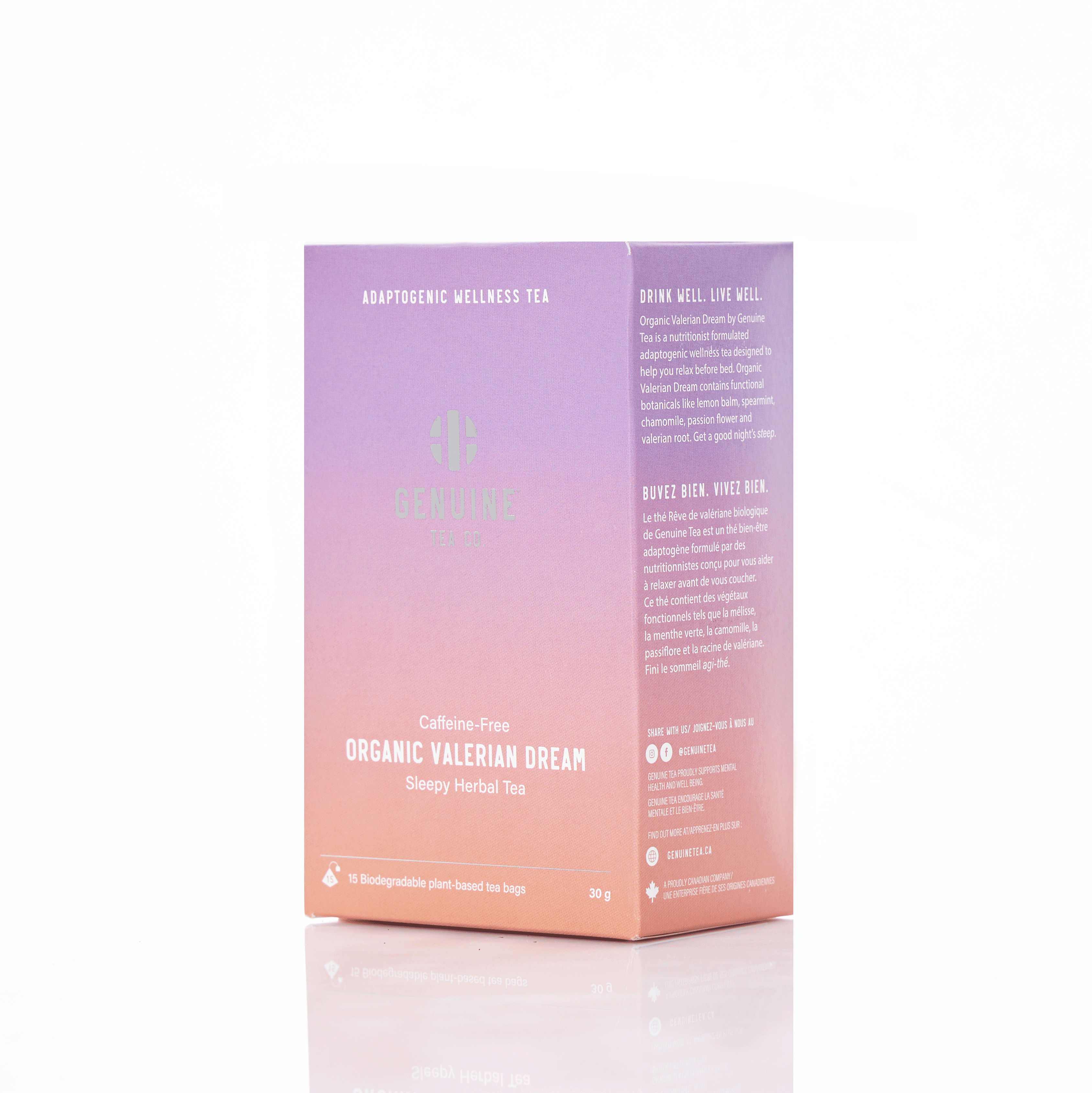 Organic Valerian Dream Pyramid Tea Bags – Genuine Tea