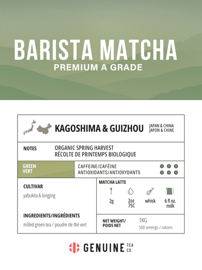 Barista Matcha - Genuine Tea