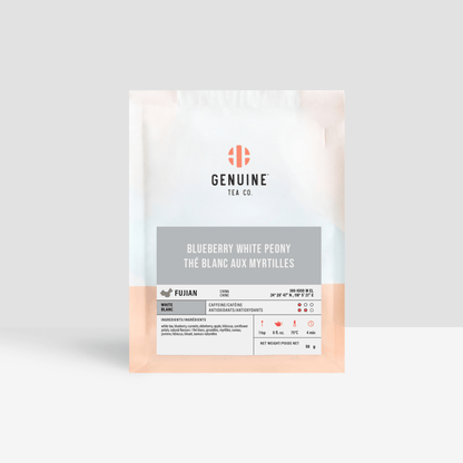 Blueberry White Peony - White Tea - Genuine Tea