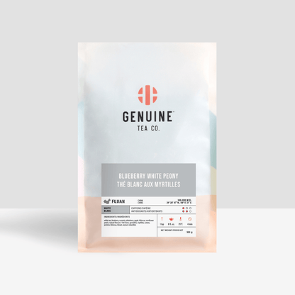 Blueberry White Peony - White Tea - Genuine Tea
