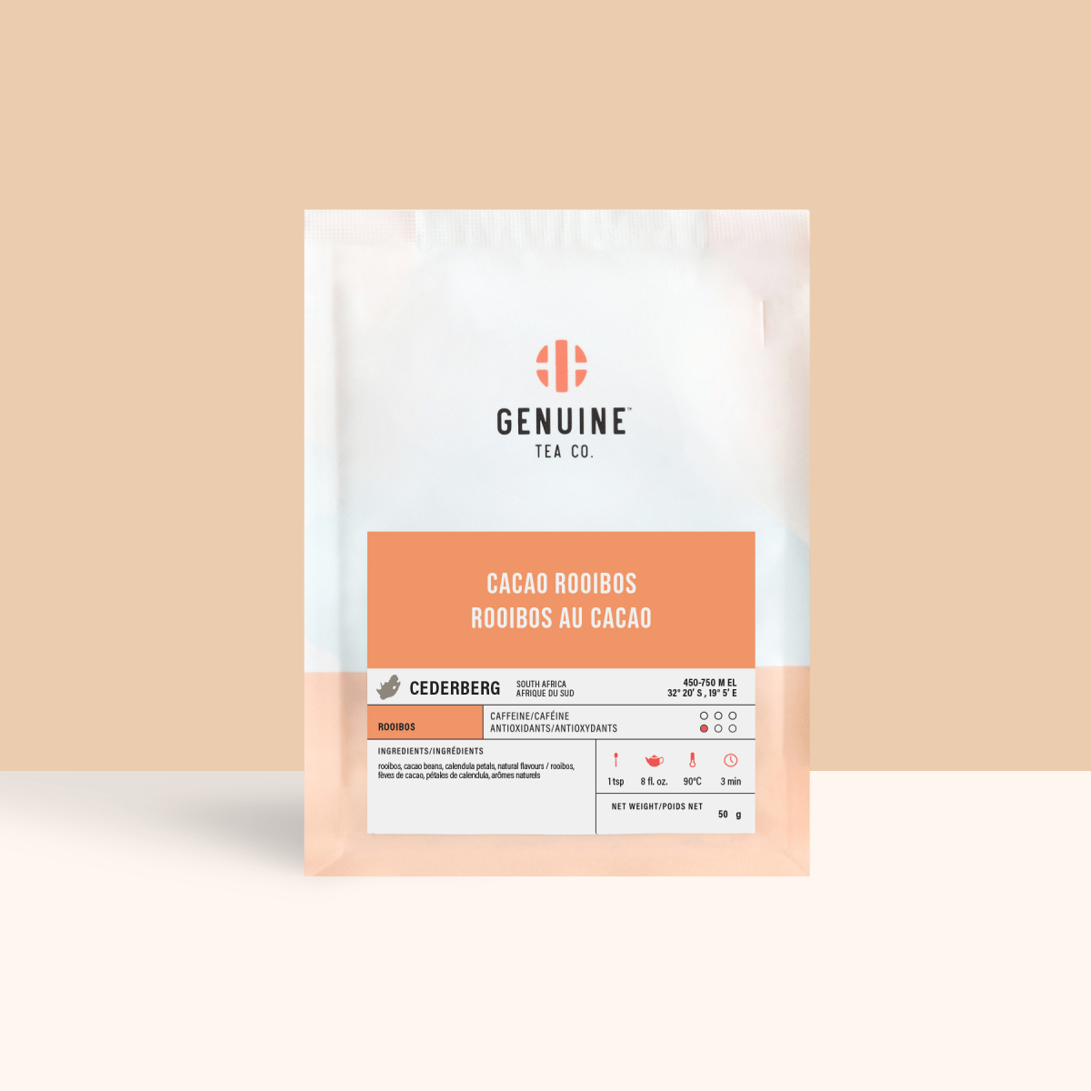 Cacao Rooibos - Herbal Tea - Genuine Tea