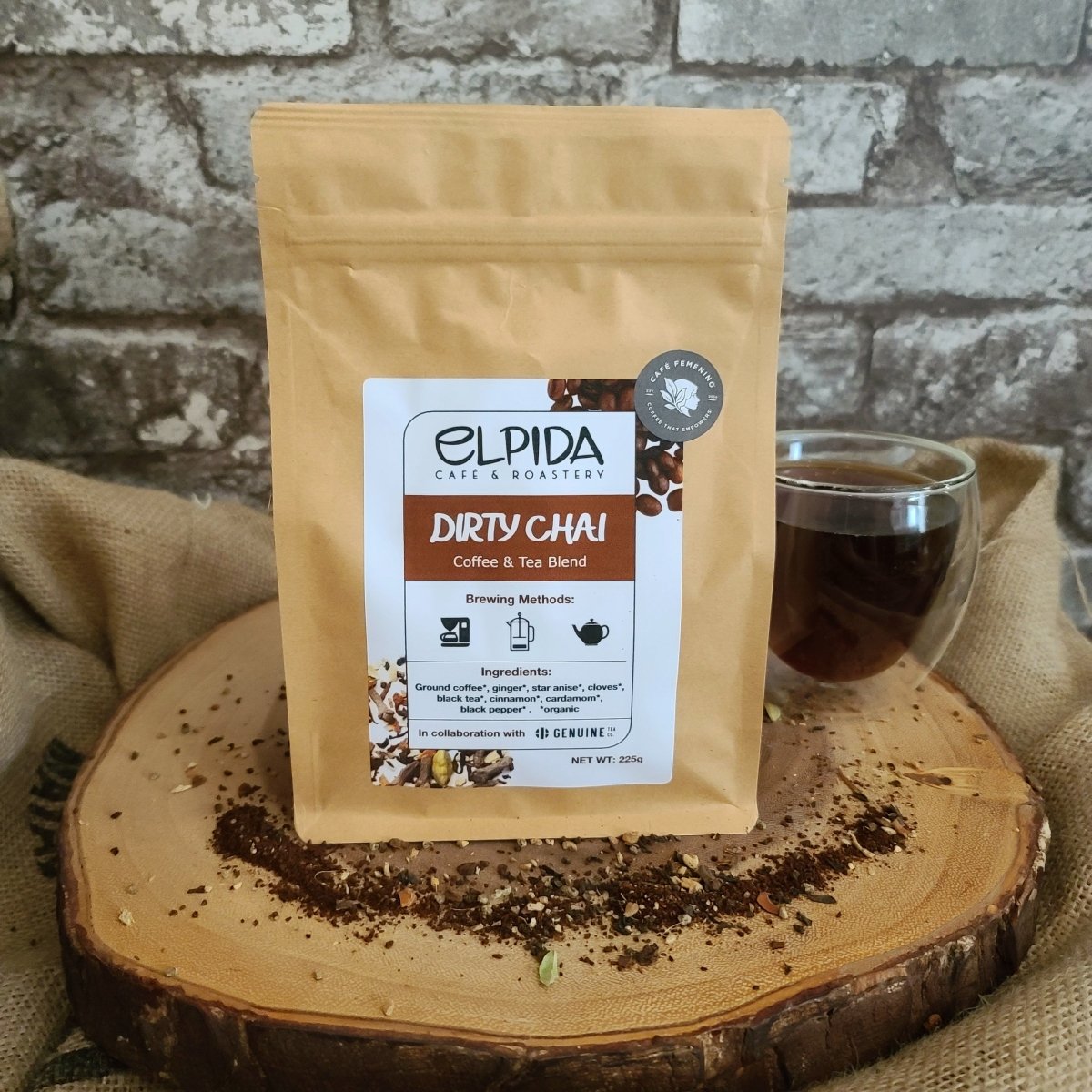 Dirty Chai Coffee & Tea Blend - Genuine Tea
