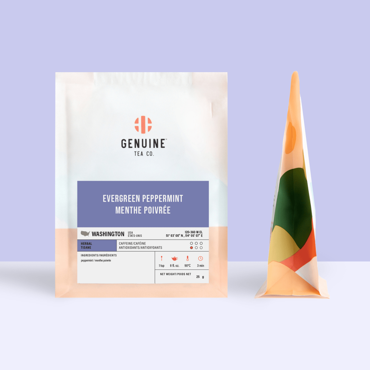 Evergreen Peppermint - Loose Leaf Herbal Tea – Genuine Tea