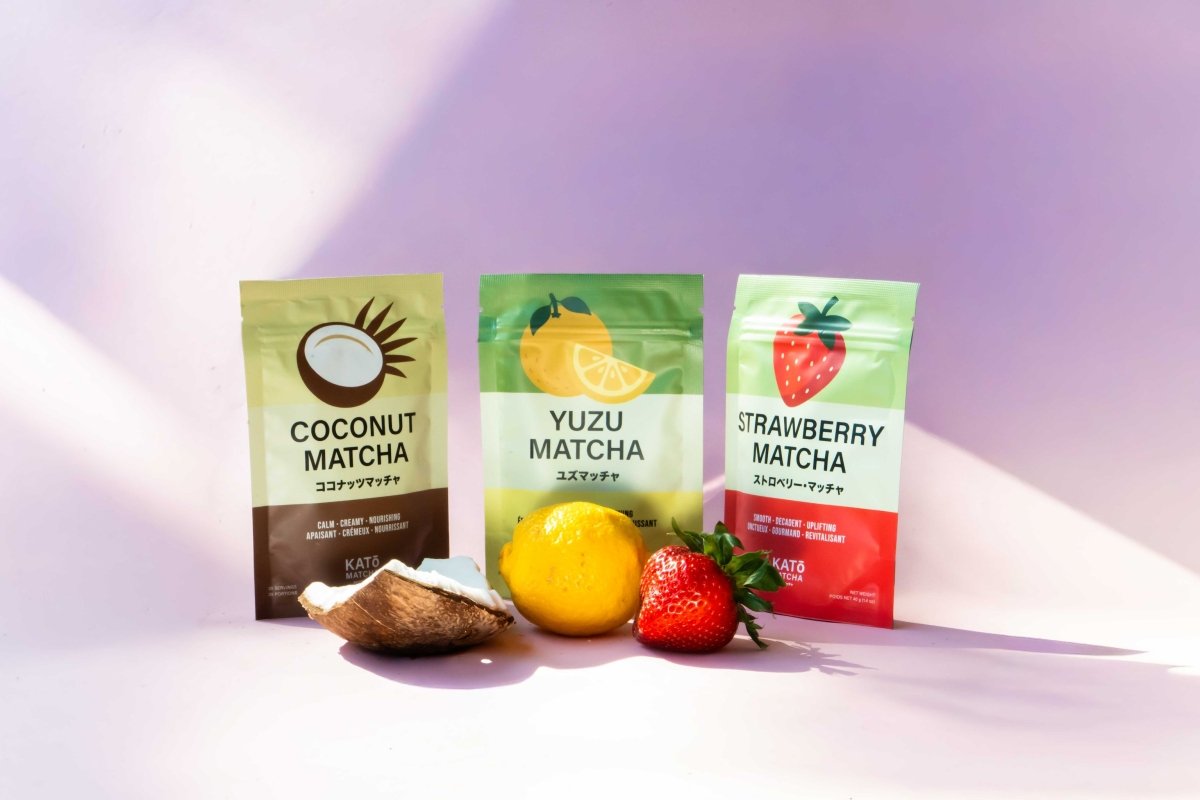 Flavoured Matcha Sampler Pack - 3 Unique Flavours - Genuine Tea