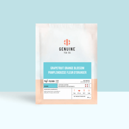 Grapefruit Orange Blossom Oolong Tea - Genuine Tea