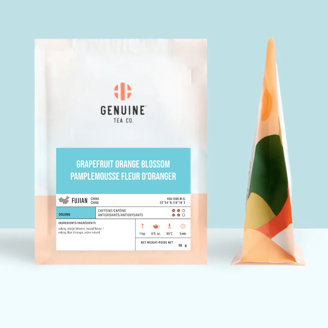 Grapefruit Orange Blossom Oolong Tea - Genuine Tea