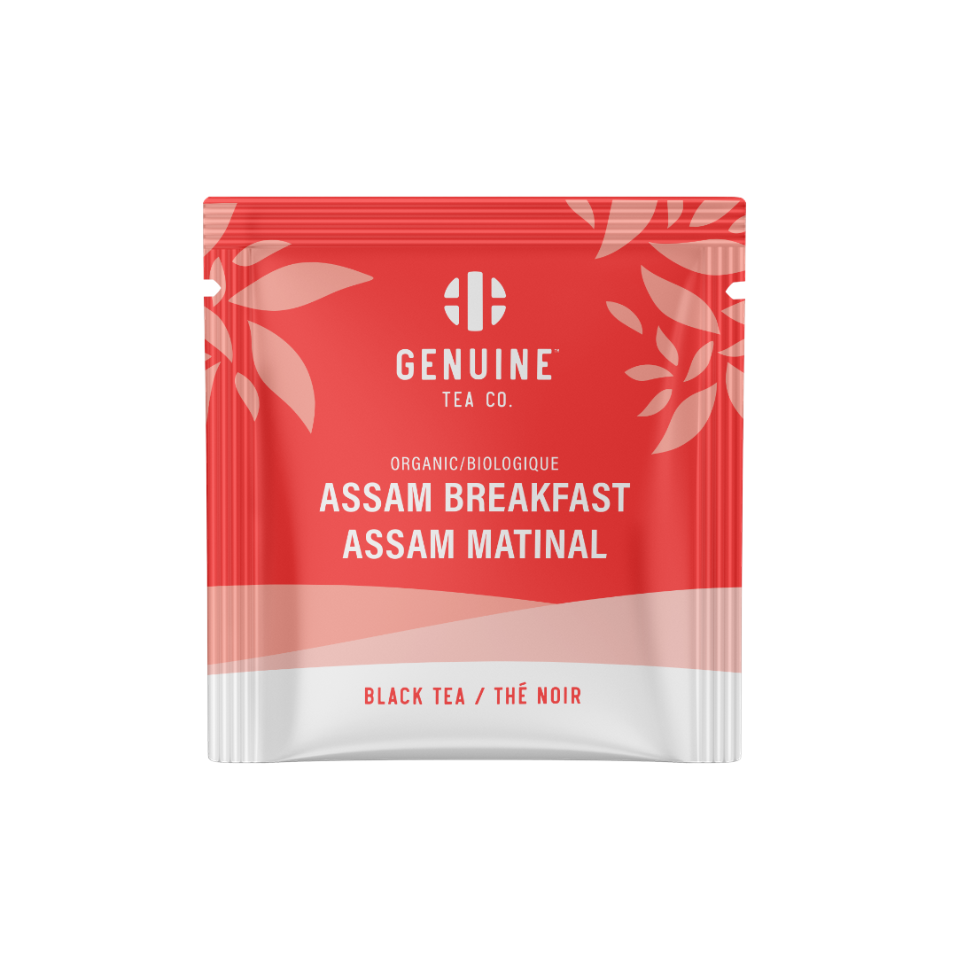 Individually Wrapped - Organic Assam Breakfast - 100 Teabags