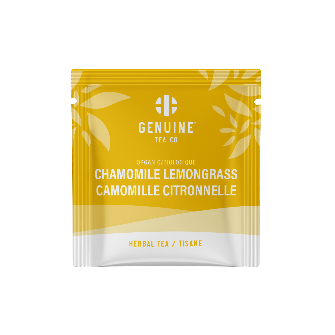 Individually Wrapped - Organic Chamomile Lemongrass - 100 Teabags