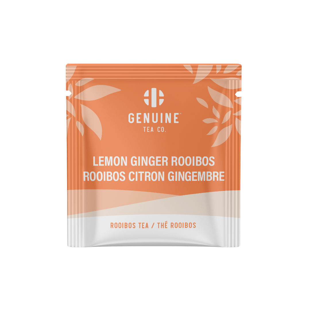 Individually Wrapped - Lemon Ginger Rooibos - 100 Teabags