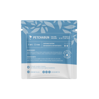 Individually Wrapped - Blue Delta - 100 Teabags - Genuine Tea