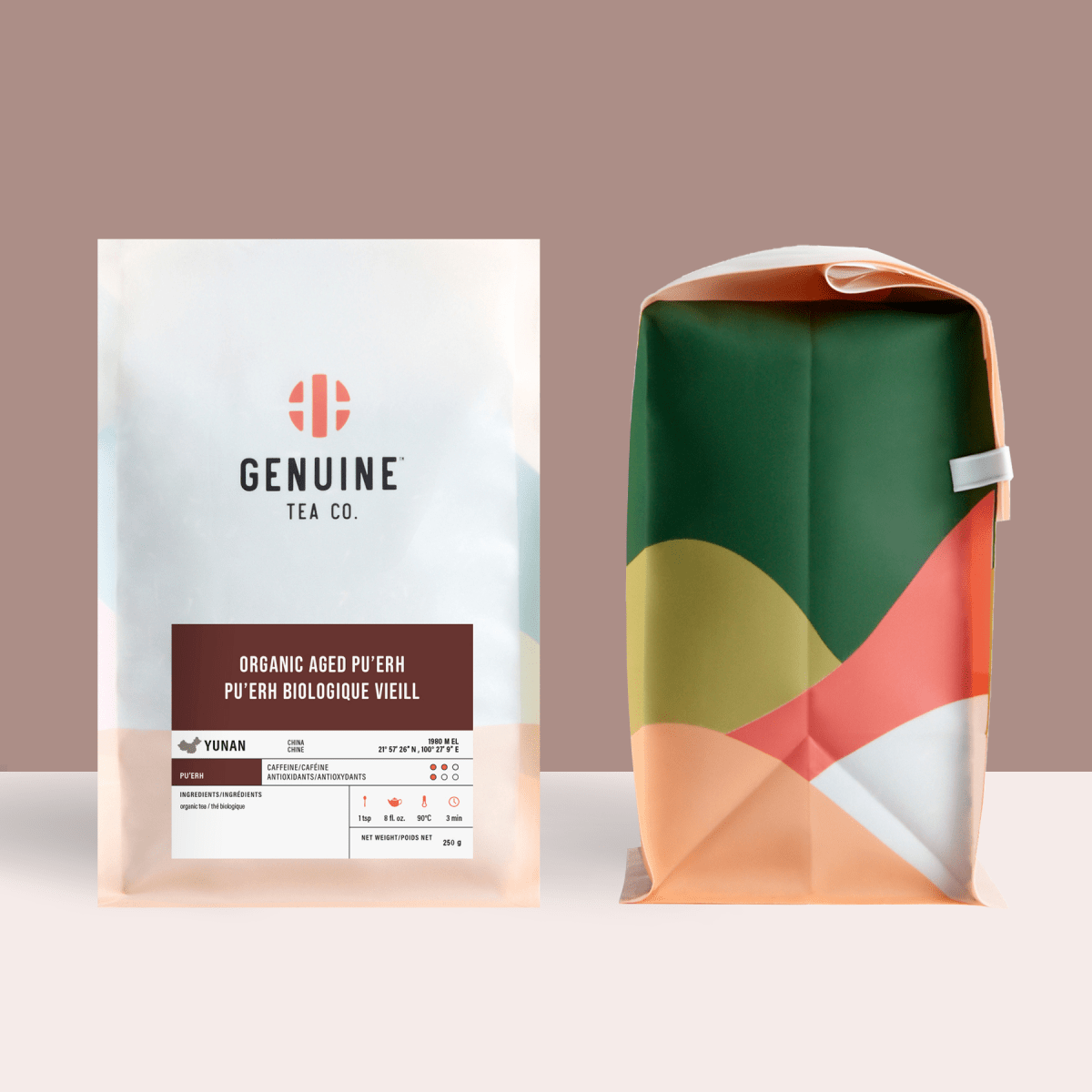 Organic Aged Pu'Erh - Genuine Tea