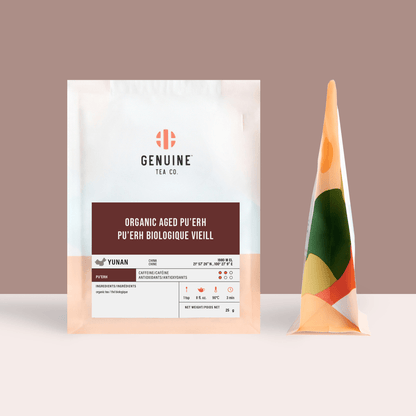 Organic Aged Pu'Erh - Genuine Tea