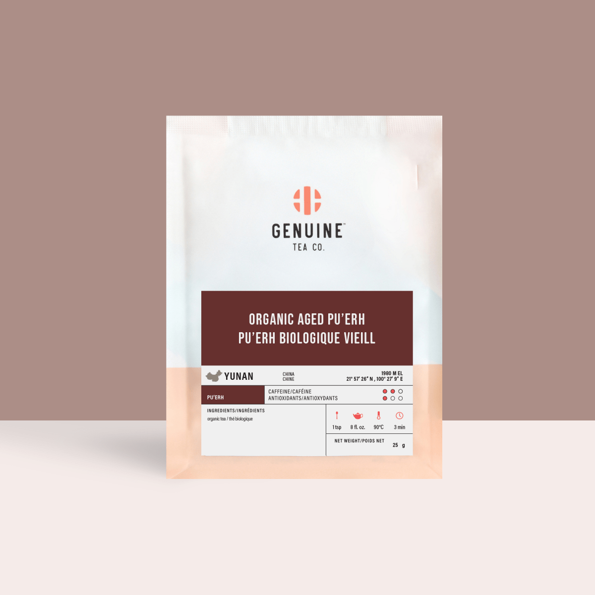Organic Aged Pu'Erh - Genuine Tea