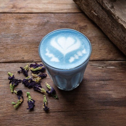 Organic Butterfly Pea Flower Microground - Tea Latte (Blue Matcha) - Genuine Tea