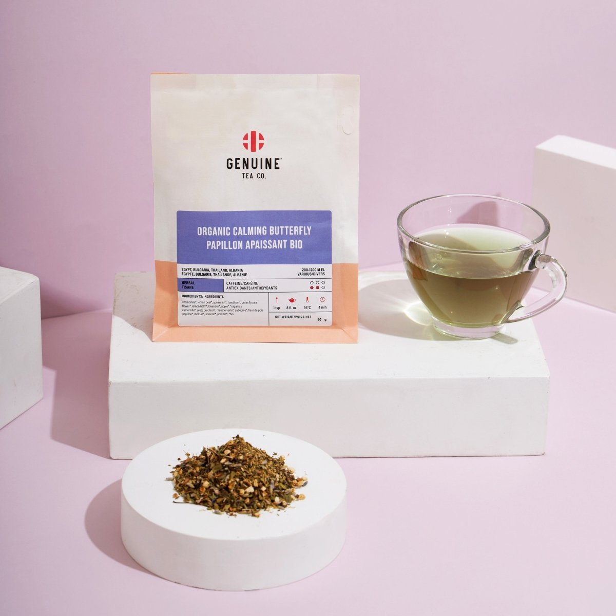 Organic Calming Butterfly – Genuine Tea