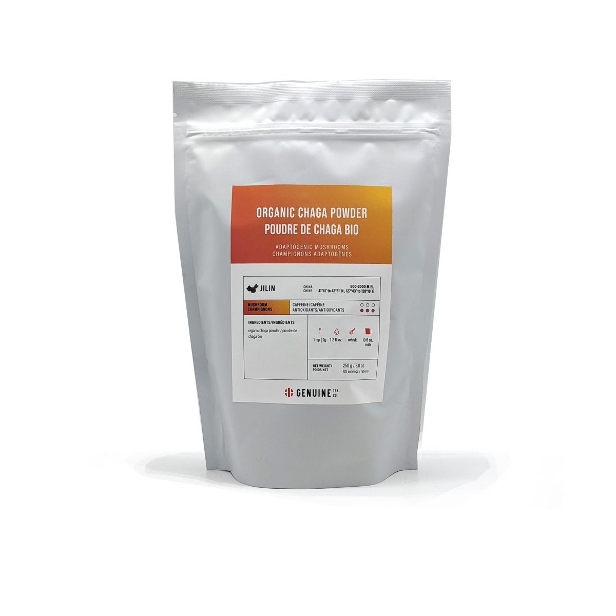 Organic Chaga Mushroom Powder 250g - Genuine Tea