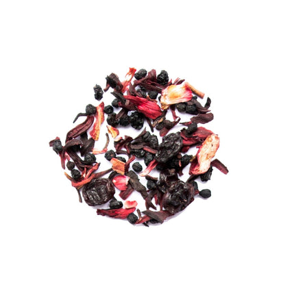 Organic Elderberry Hibiscus - Herbal Tea - Genuine Tea