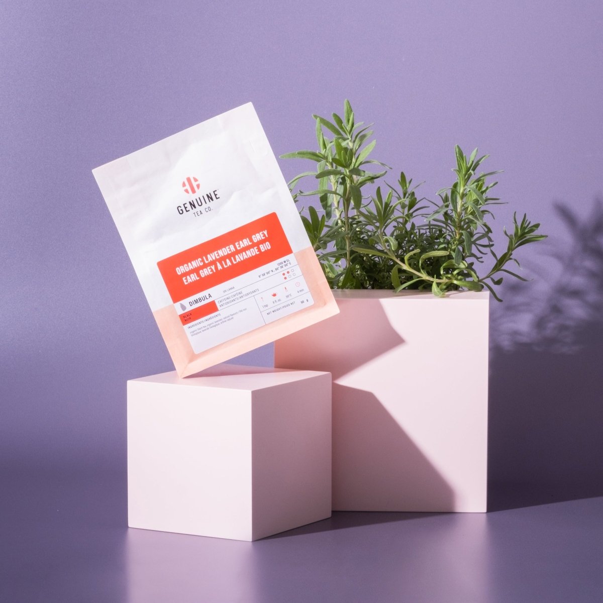 Organic Lavender Earl Grey - Black Tea - Genuine Tea