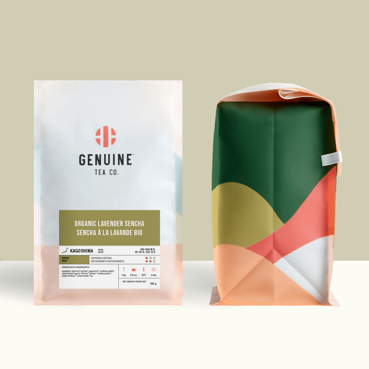Organic Lavender Sencha - Green Tea - Genuine Tea