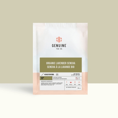 Organic Lavender Sencha - Green Tea - Genuine Tea