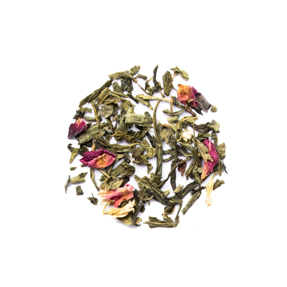 Organic Sakura Rose - Green Tea - Genuine Tea