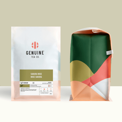 Organic Sakura Rose - Green Tea - Genuine Tea