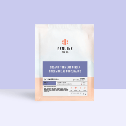 Organic Turmeric Ginger - Herbal Tea - Genuine Tea