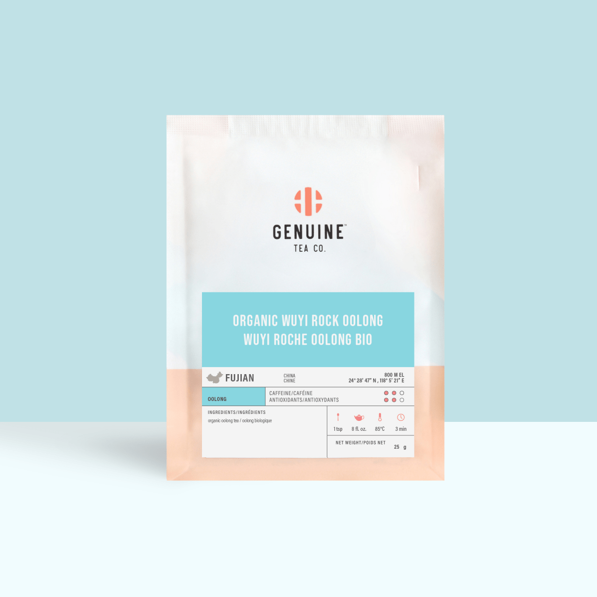 Organic Wu Yi Rock Oolong - Oolong Tea - Genuine Tea
