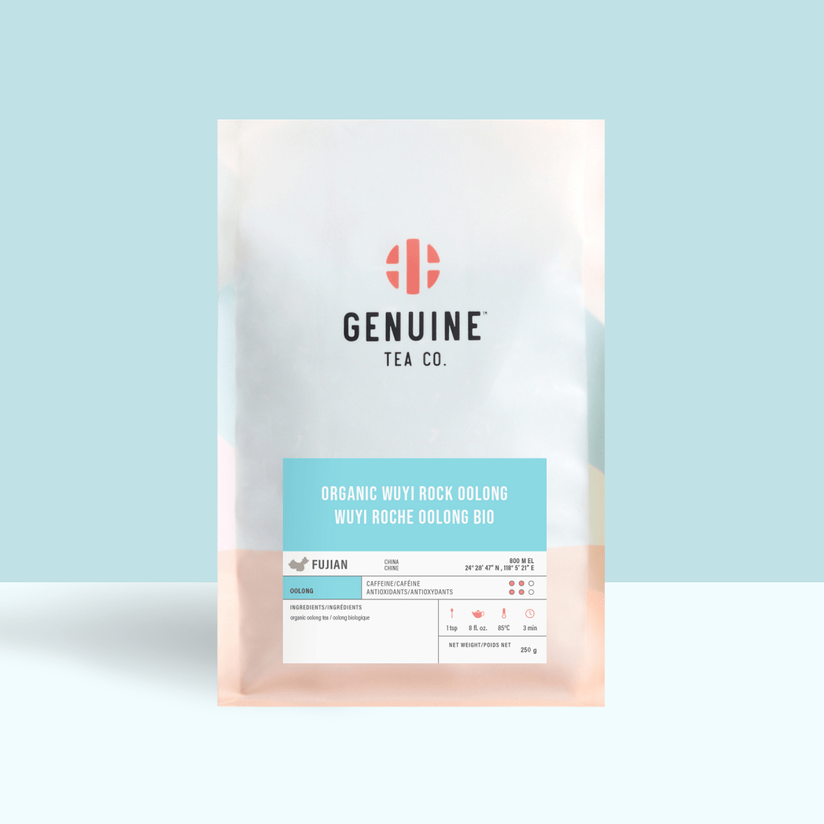 Organic Wu Yi Rock Oolong - Oolong Tea - Genuine Tea