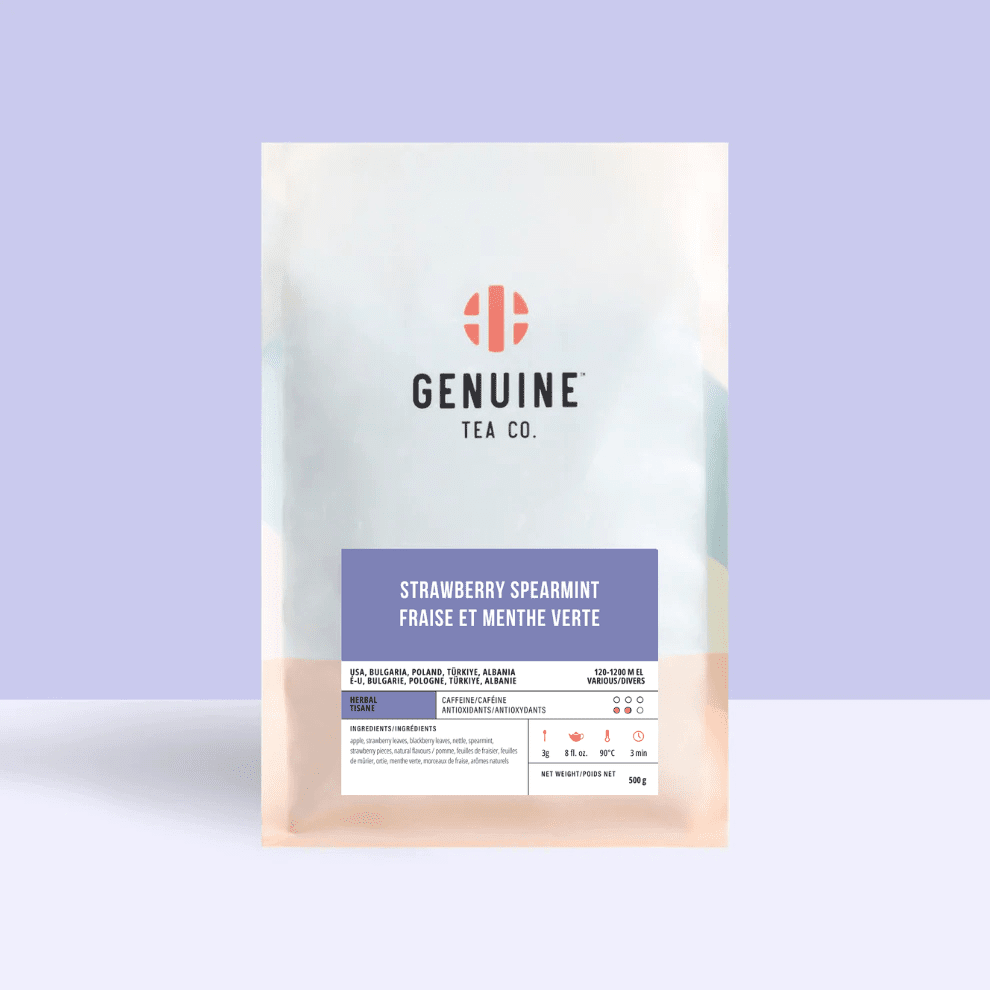 Strawberry Spearmint - Genuine Tea