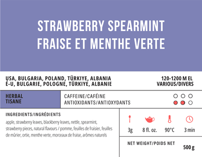 Strawberry Spearmint - Genuine Tea