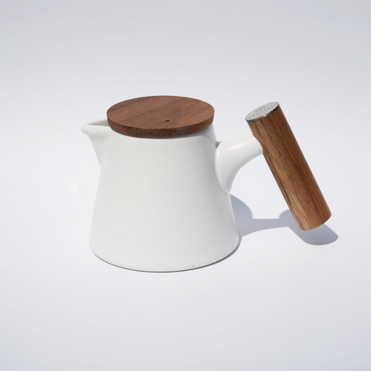 Ceramic Tea Pot with Infuser + Lid
