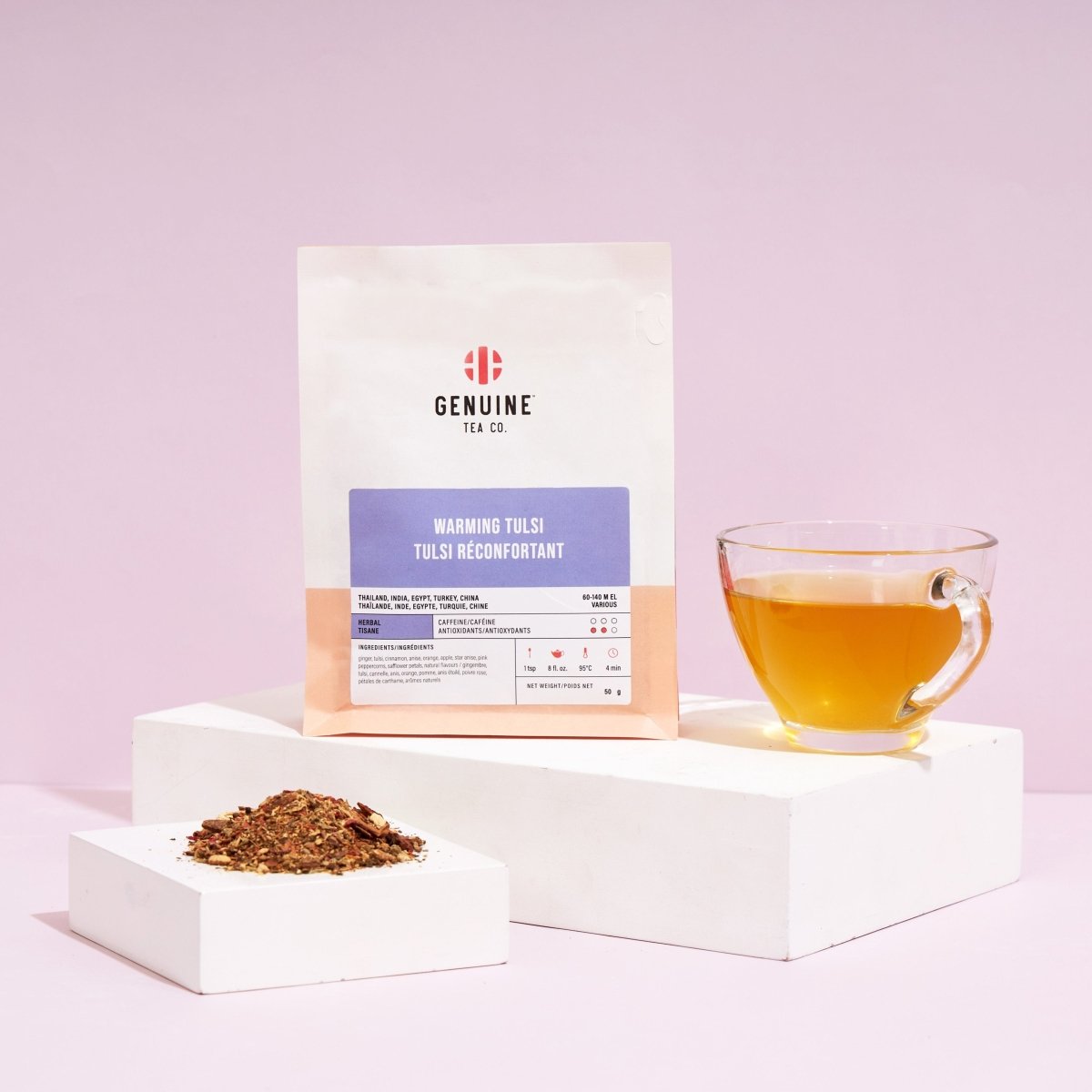 Warming Tulsi - Herbal Tea – Genuine Tea