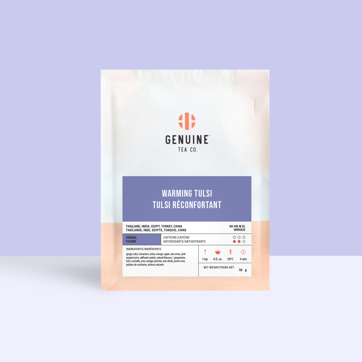 Warming Tulsi - Herbal Tea - Genuine Tea