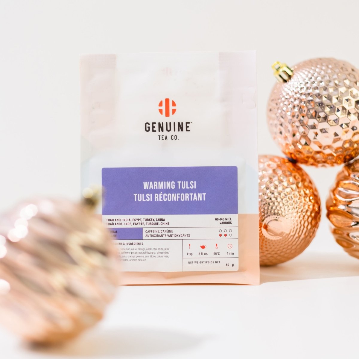 Warming Tulsi - Herbal Tea - Genuine Tea