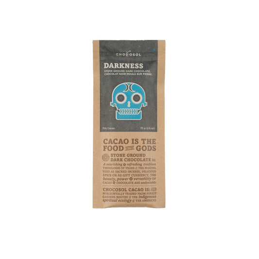 Darkness + 75% Dark Chocolate Bar - Genuine Tea