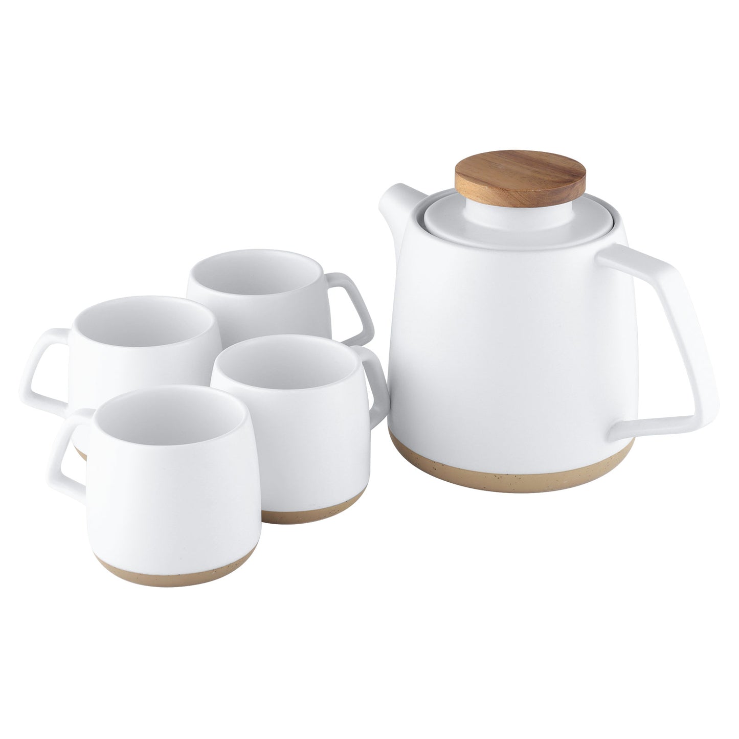 Ceramic Tea Set-White